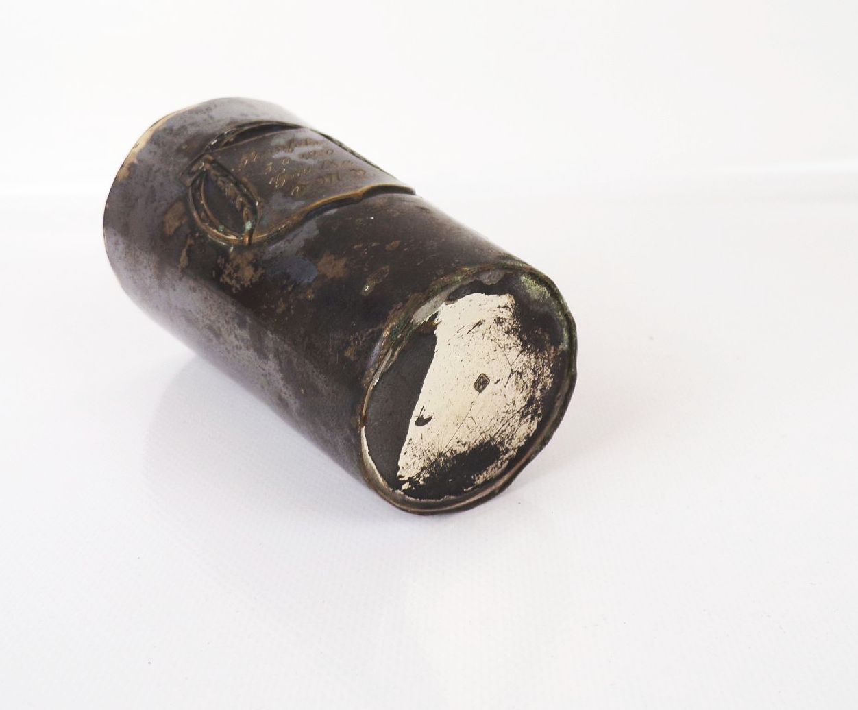 Alter Becher Sternfahrt Gau II a 1910 Automobil versilbert Jugendstil Alter Becher Sternfahrt Gau II a 1910 Automobil versilbert Jugendstil