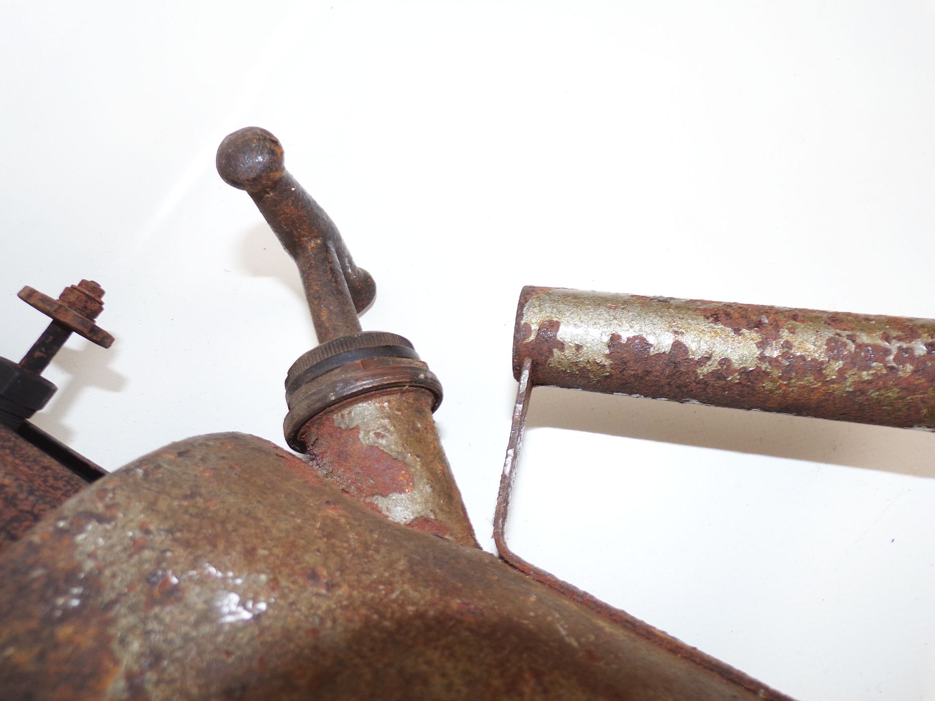 Alte Bat Lötlampe Bunsenbrenner Benzin Gasolin Vintage 