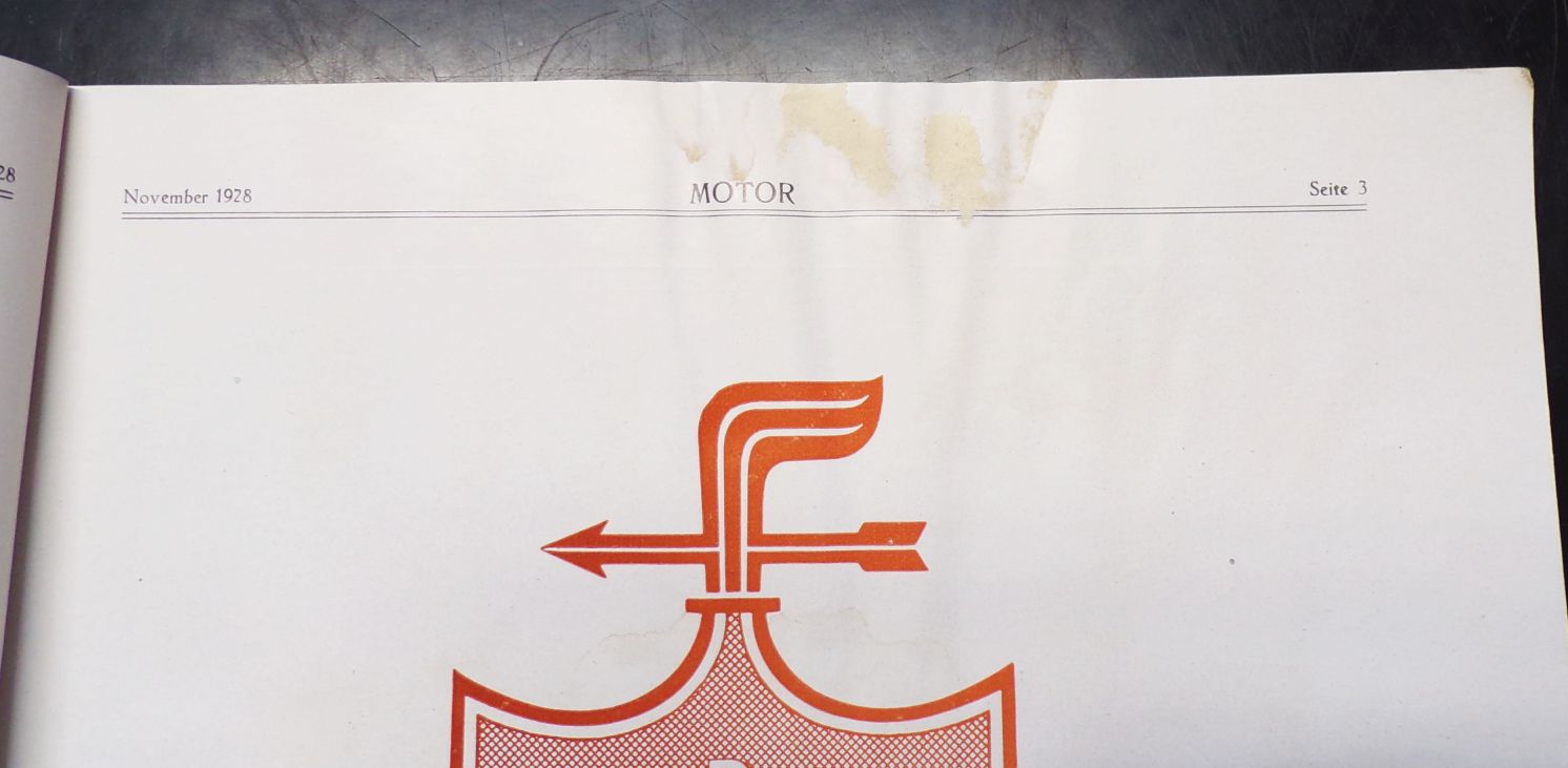 Motor Internationale Automobil und Motorrad Ausstellung 1928 Oldtimer 