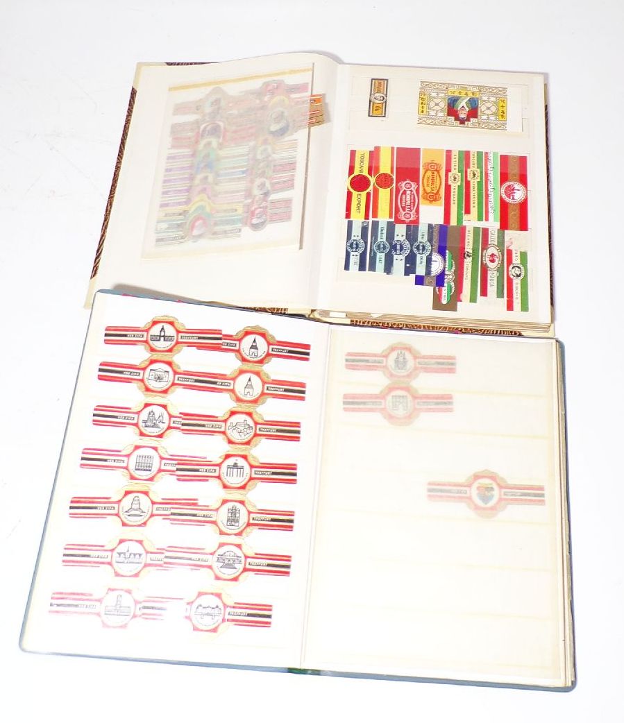 Großes Konvolut Zigarrenbauchbinden Bauchbinden Sammler Nachlass