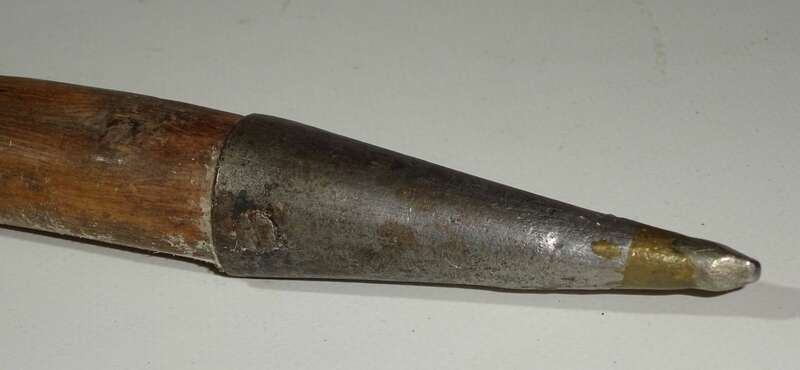 Alter Spazierstock mit Stocknägeln Waltersdorf Großschönau Sächsische Schweiz