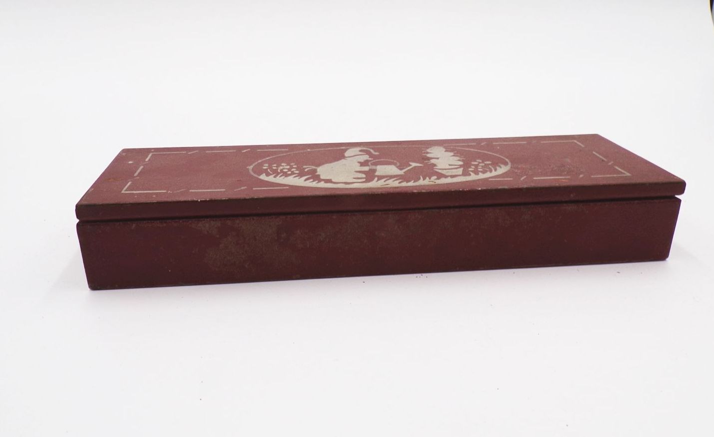 Alte Blechdose Stiftebox Bleistift Griffelkasten Aufbewahrung Schule Deko Alte Blechdose Stiftebox Bleistift Griffelkasten Aufbewahrung Schule Deko