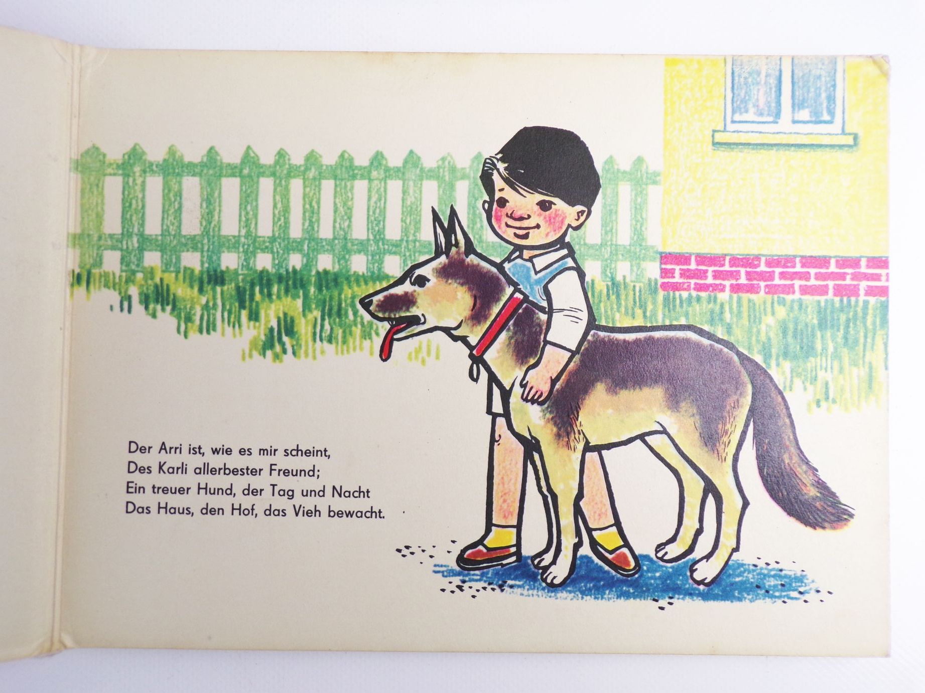 Karlemann uns seine Freunde 1960 Pappbilderbuch Höcker und Polte