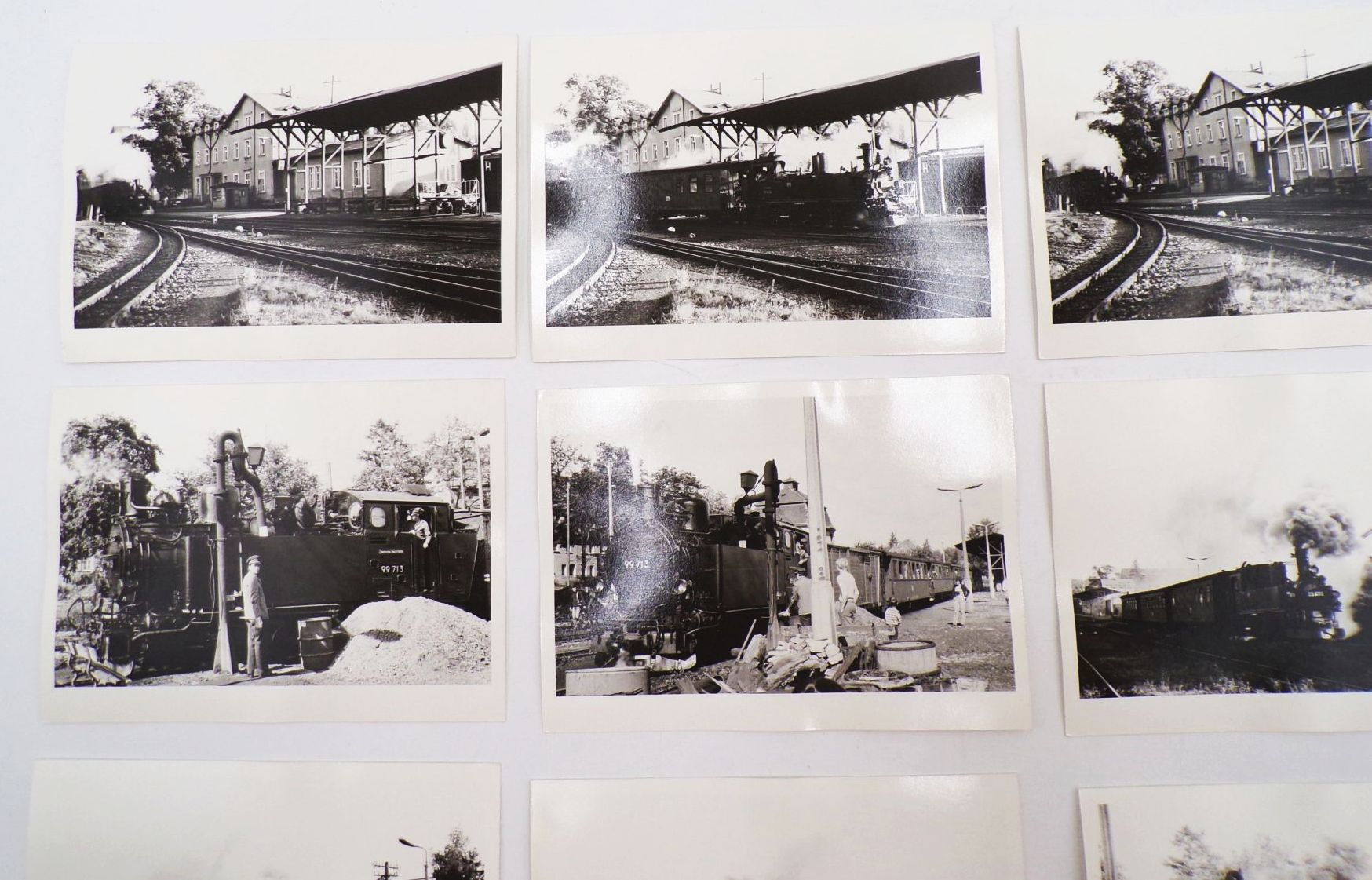 Foto Sammlung Eisenbahn Schmalspur Dippoldiswalde 99713 DDR 1988