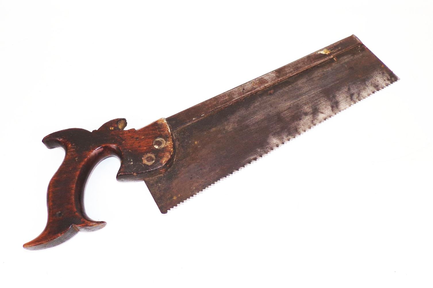 Alte Säge 2 Stück Holzgriff Feinsäge Handsäge 