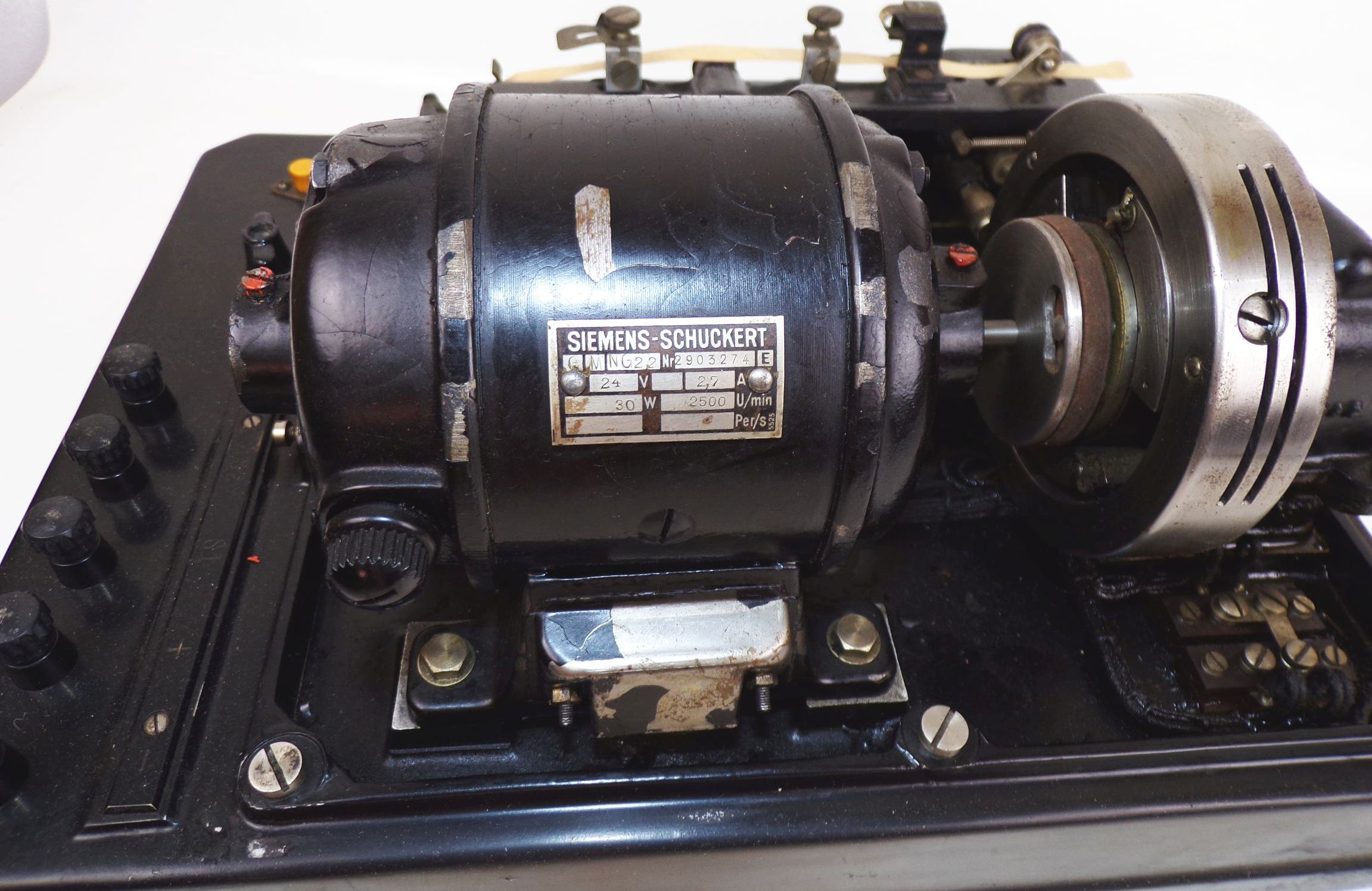 Siemens Halske Impulsschreiber Elektromotor Fernmeldewesen Vermittlungstechnik