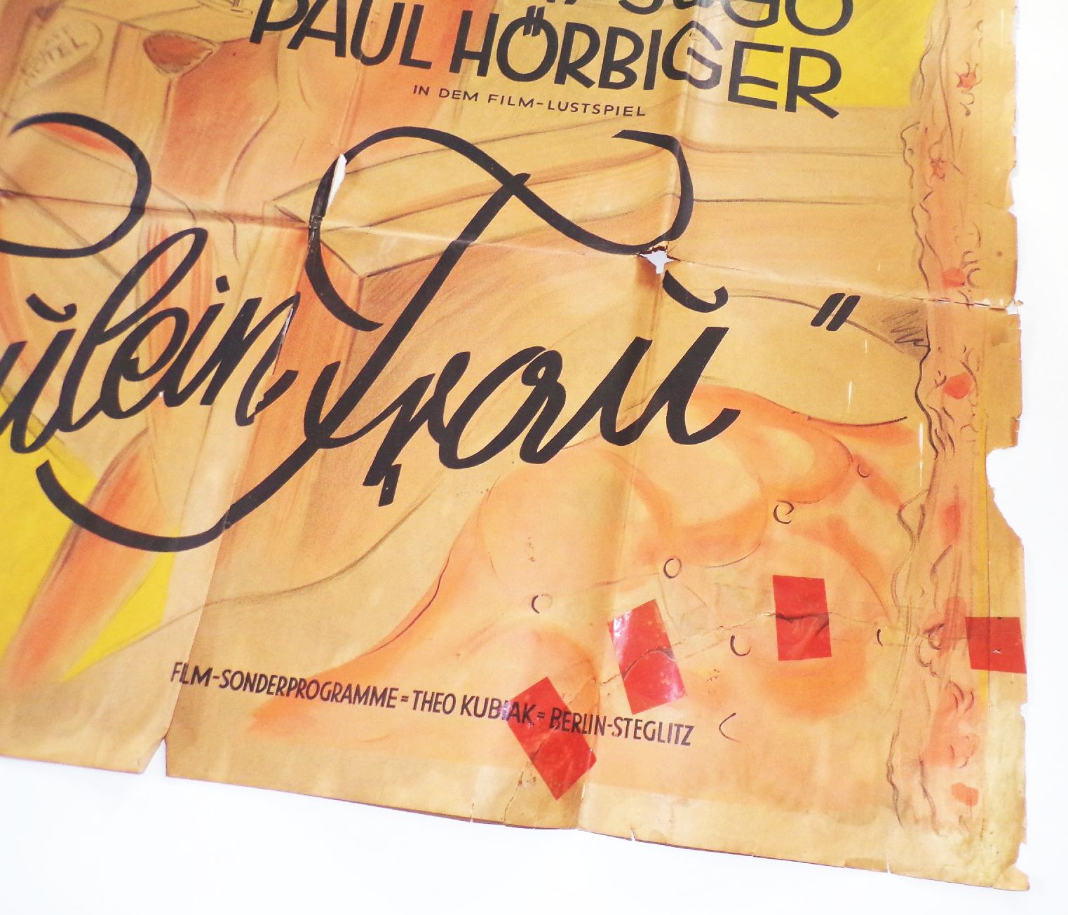 Plakat Das ist die Liebe die dumme Liebe Jenny Jugo Filmposter 1940 Fräulein Frau Paul Hörbiger Plakat Das ist die Liebe die dumme Liebe Jenny Jugo Filmposter 1940 Fräulein Frau Paul Hörbiger