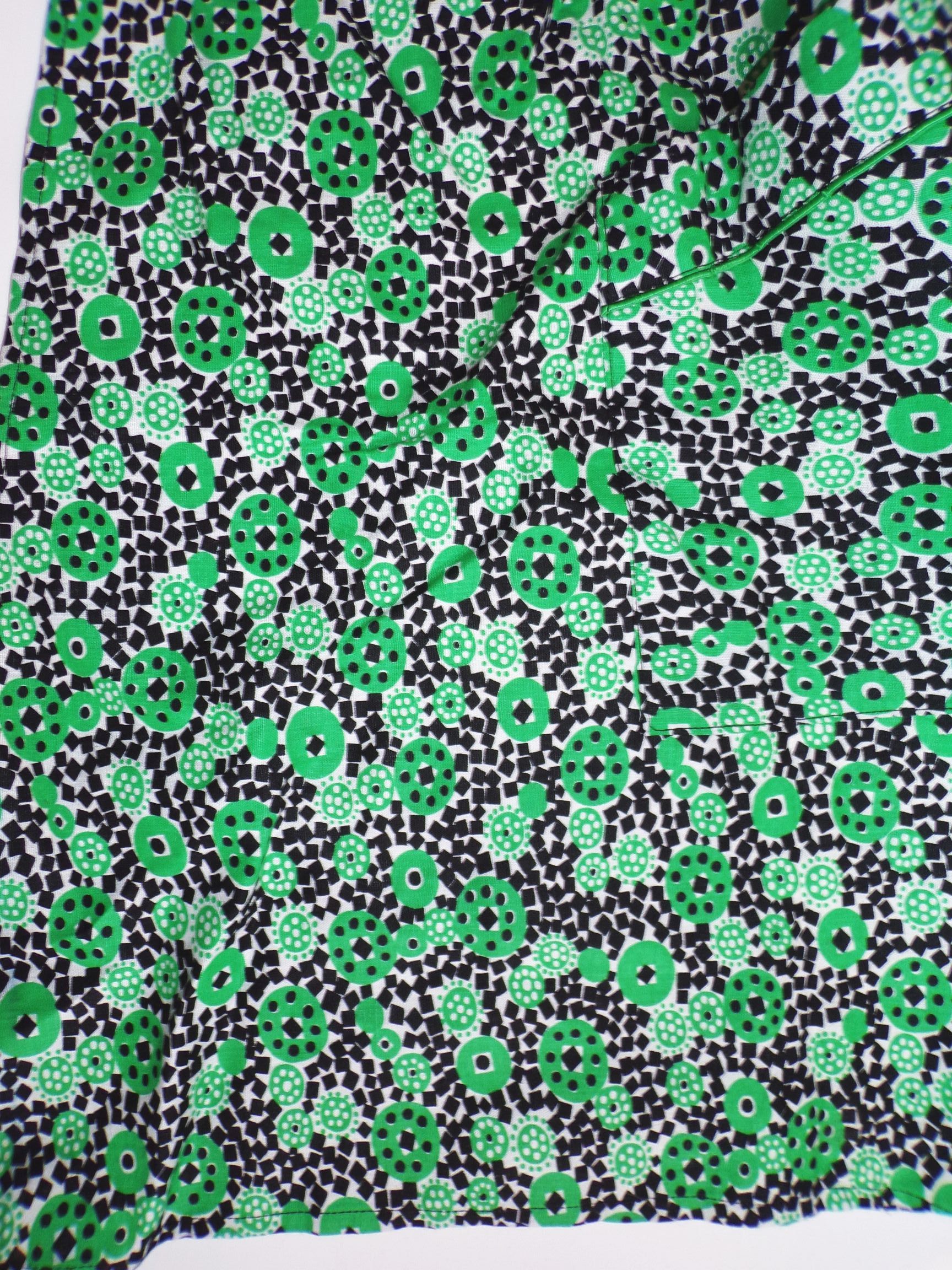 Alte Schürze Umbindeschürze Haushaltsschürze Rockabilly Vintage