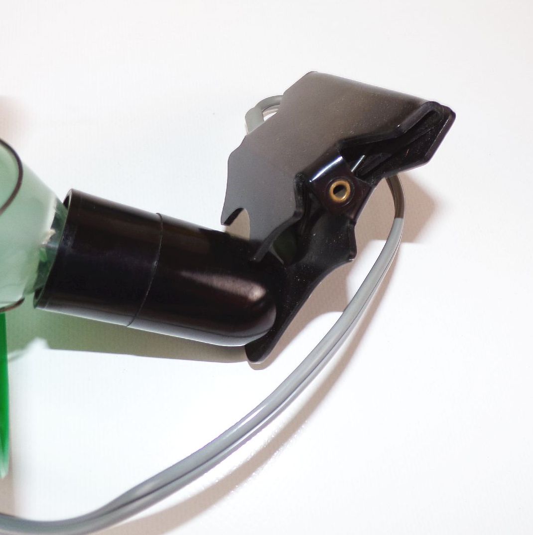 Alte Leselampe Klemmleuchte Grün Schwarz DDR E14 Vintage