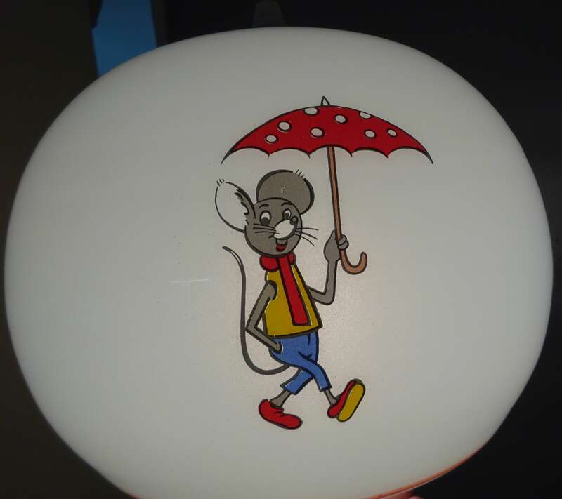 Fix und Fax Deckenlampe Atze DDR Lampe Kinderlampe Leuchte