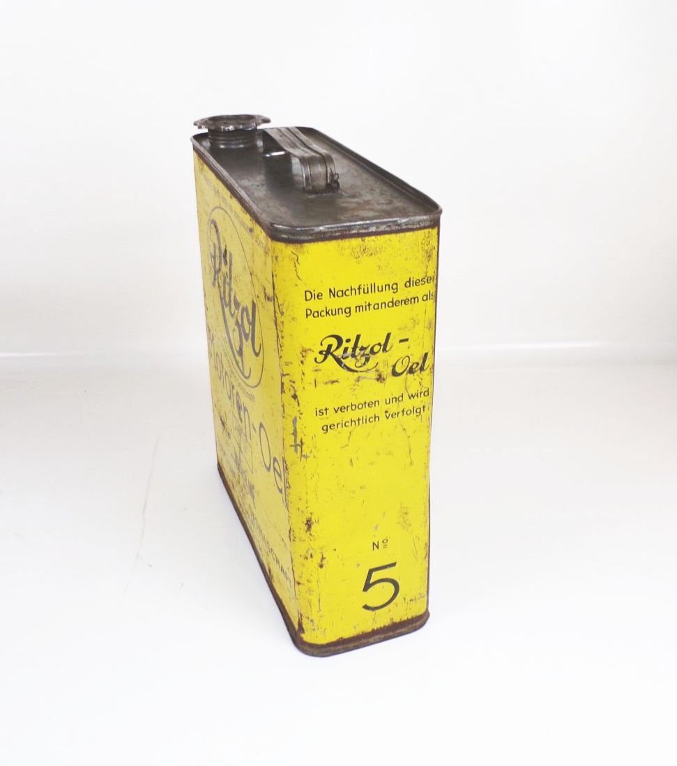 Alte Öldose Ritzol Valvoline Kanister Blechdose Reklame Sammler
