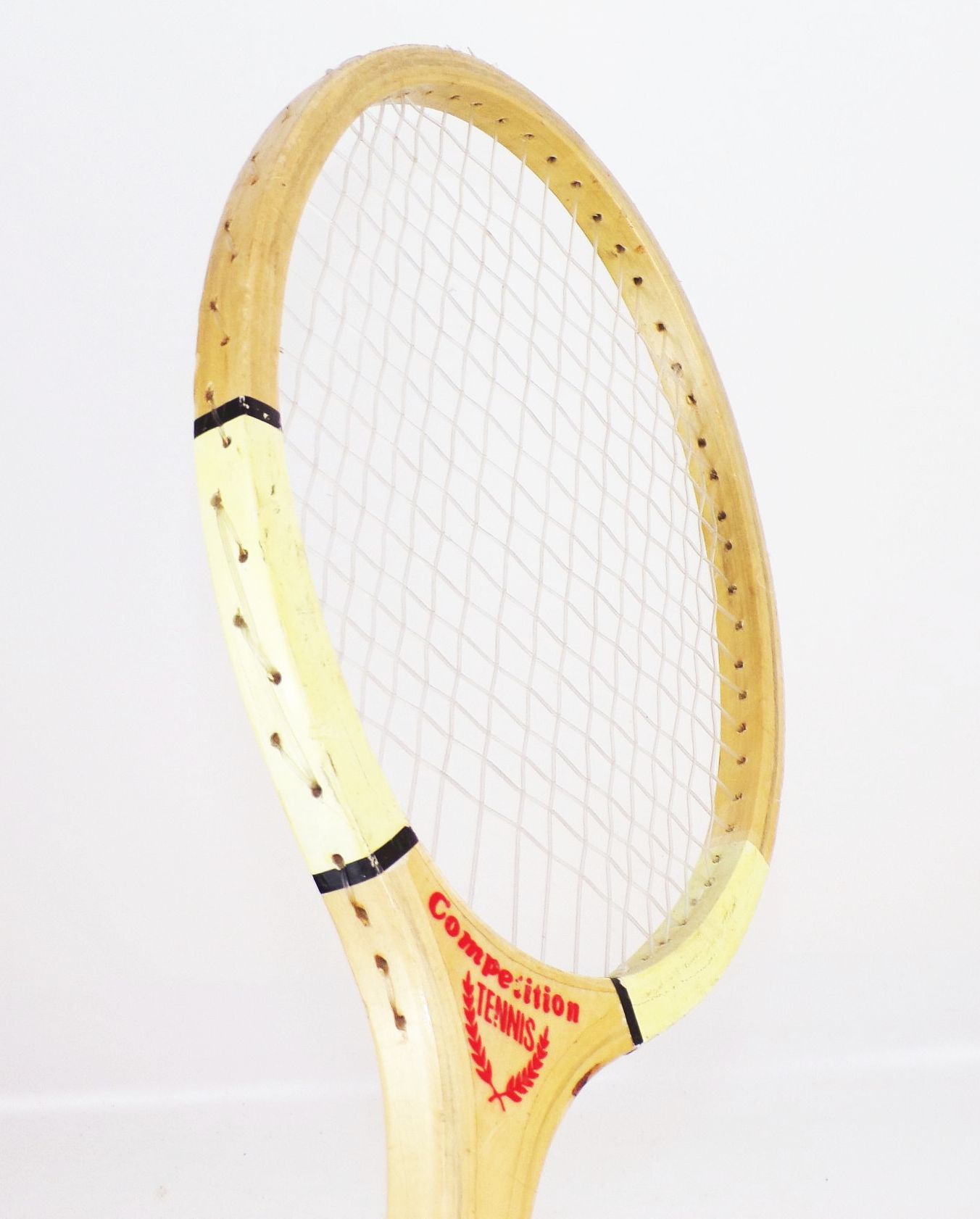 Alter Tennisschläger Competition Tennis Made in Pakistan Vintage