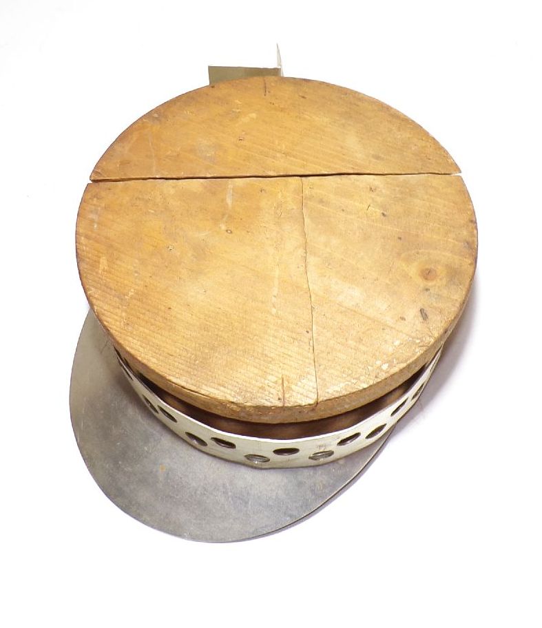 Alte Hutform für Schirmmütze Militär Behörde Hutmacher 