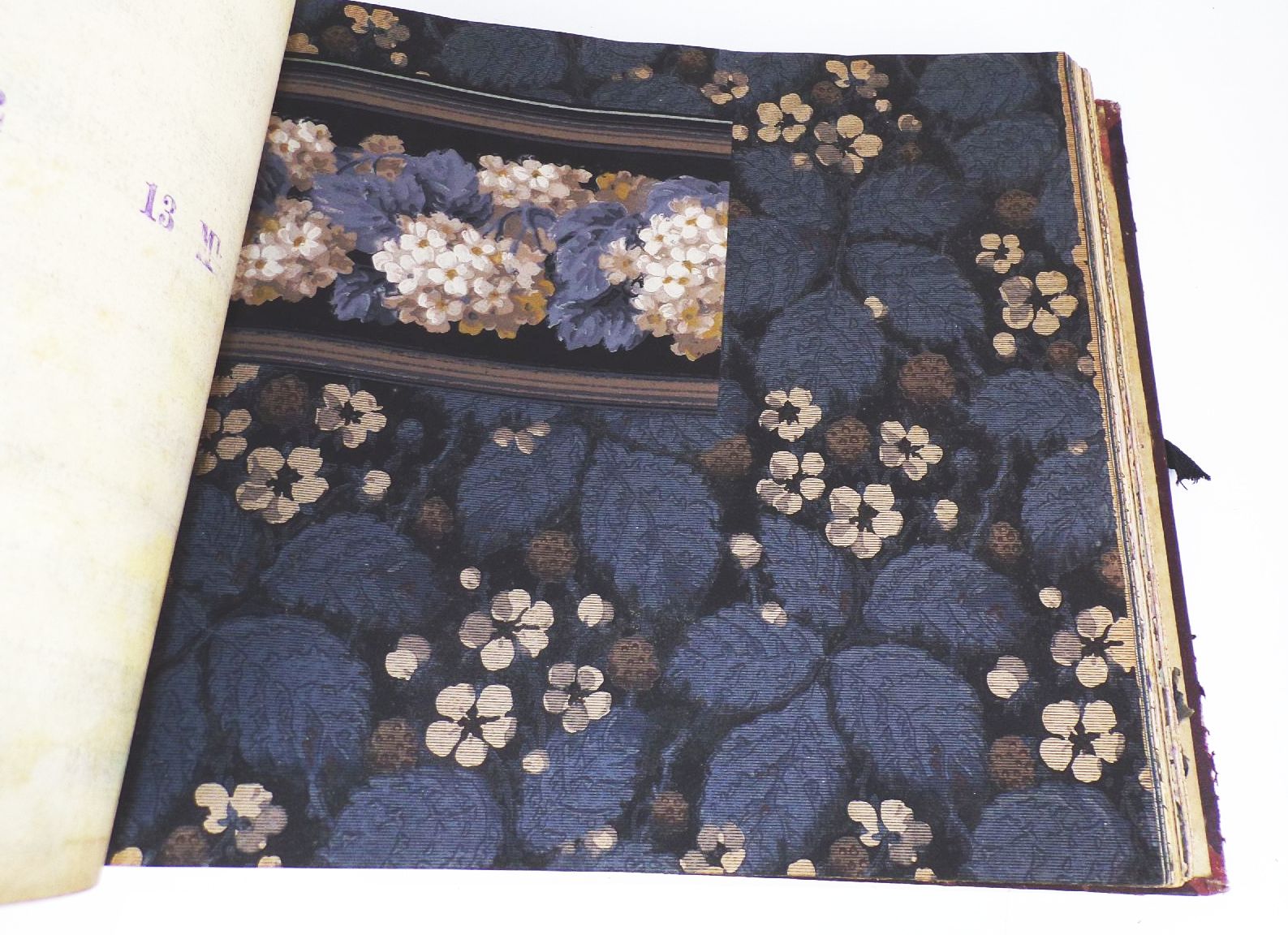 Altes Tapeten Musterbuch Schlote Dresden 1921 Altes Tapeten Musterbuch Schlote Dresden 1921