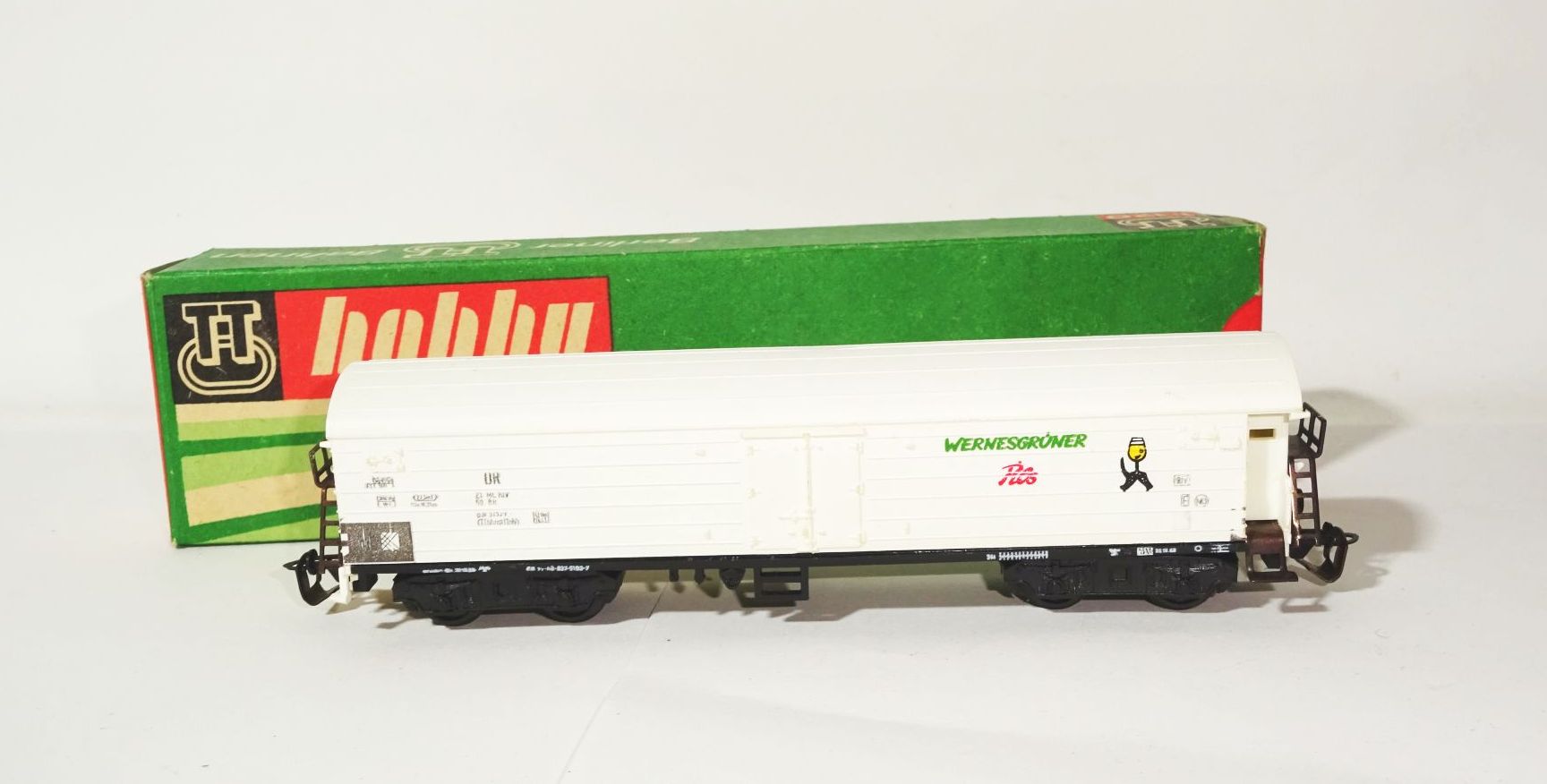 BTTB Wernesgrüner Güterwagen Kühlwagen TT vierachsig DDR 