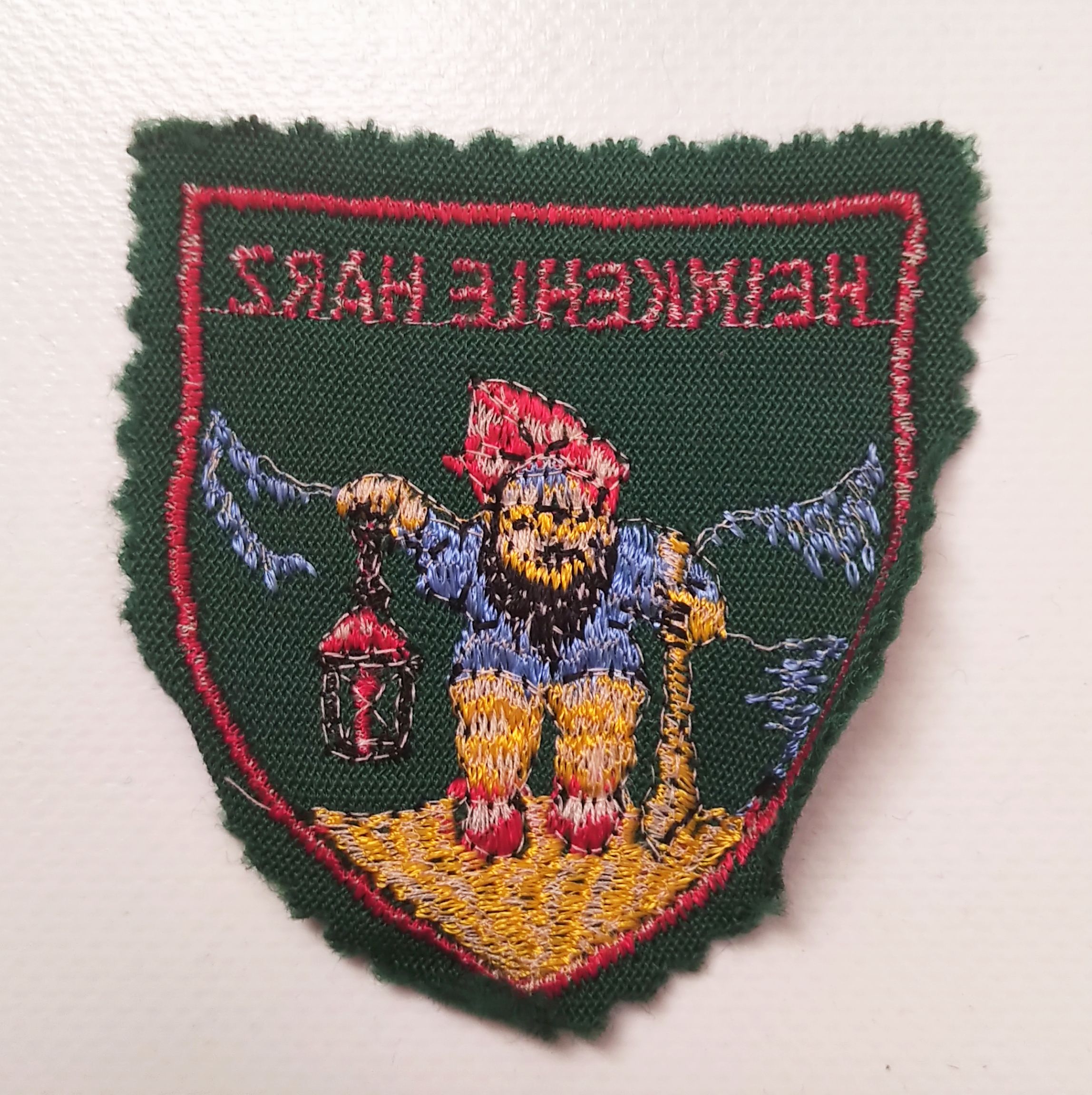 DDR Aufnäher Heimkehle Harz Bergmann patch DDR Aufnäher Heimkehle Harz Bergmann patch