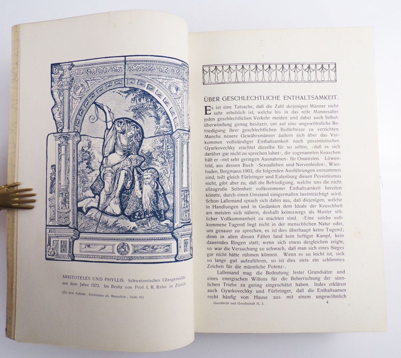 Geschlecht und Gesellschaft 2 Bände 1906 Karl Vanselow 