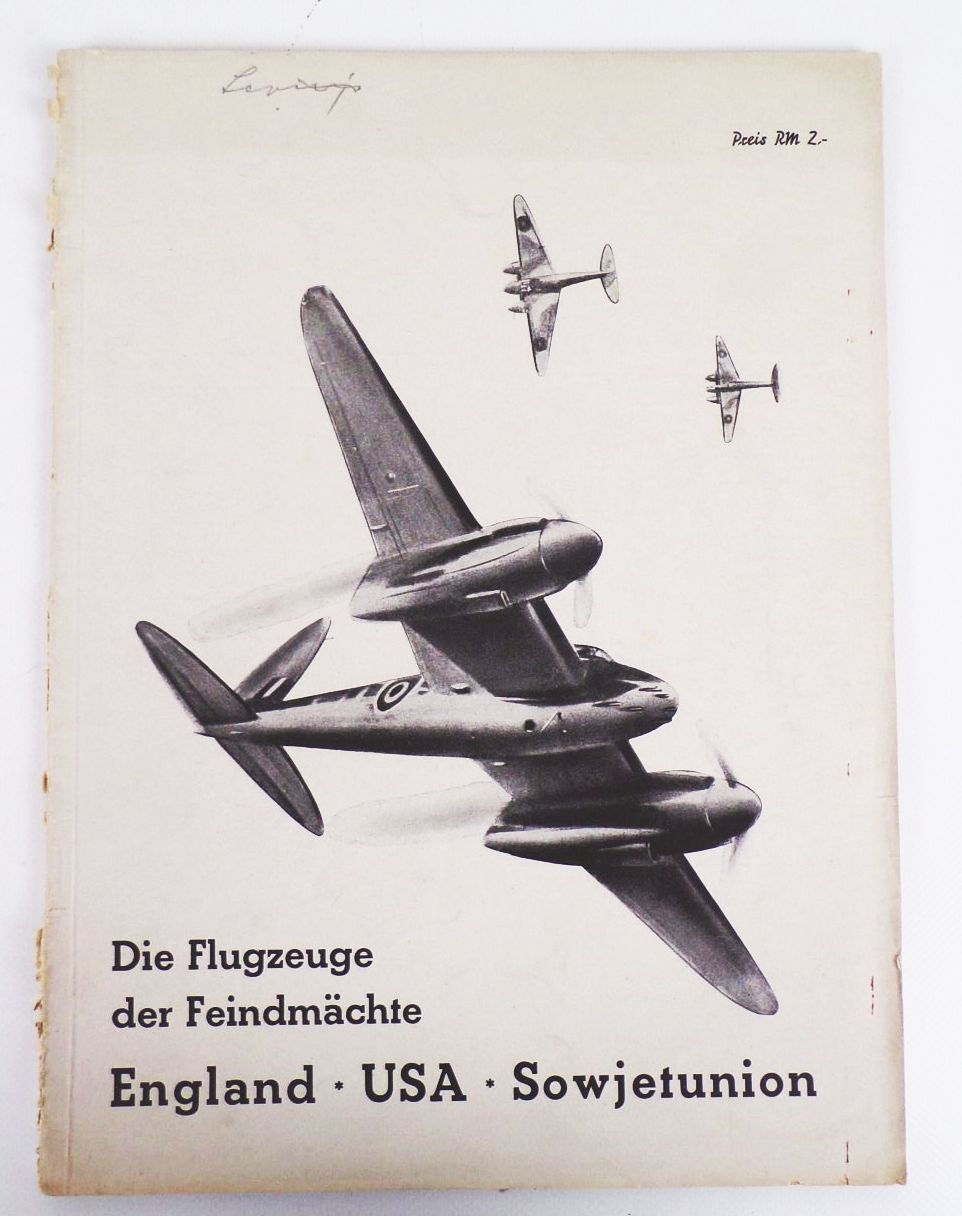 Die Flugzeuge der Feindmächte England USA Sowjetunion Der Flieger um 1940 