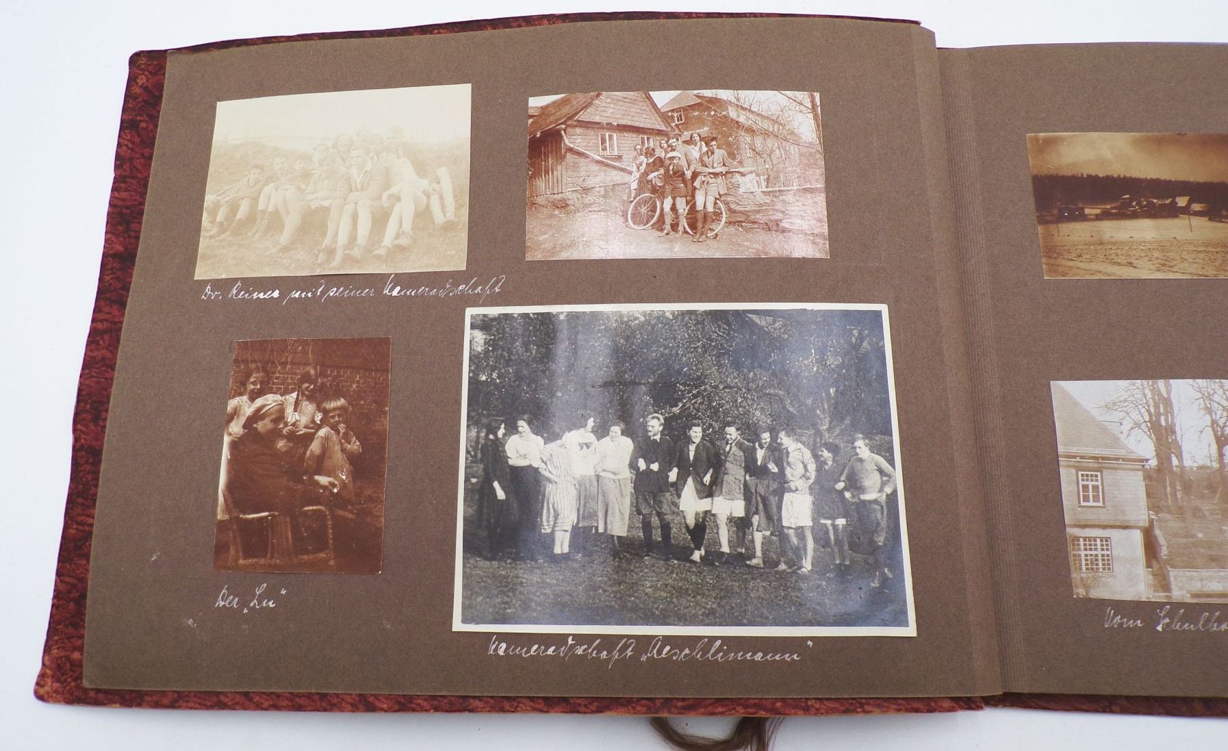 Fotoalbum Wickersdorf Riesengebirge Schellerhau Schiff Rügen 1923 bis 1929