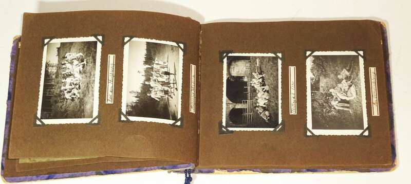 Altes Familienfotoalbum Sächsische Schweiz 1930er Fotos Fotoalbum