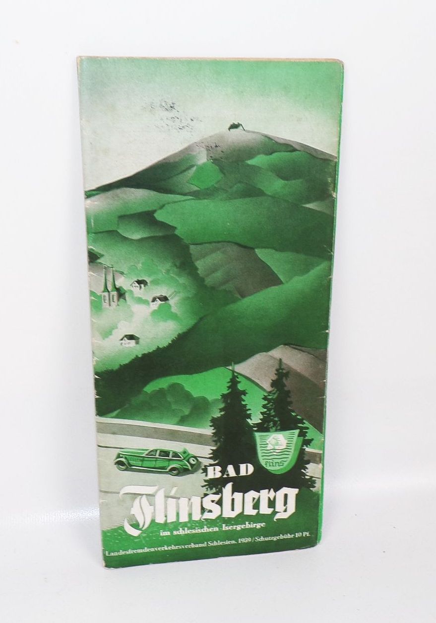 Prospekt Bad Flinsberg schlesisches Isergebirge 1939 Polen Slesia