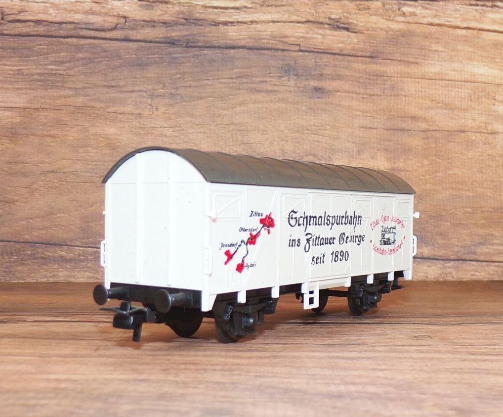 Sachsenmodelle Schmalspurbahn Güterwagen Zittauer Gebirge Spur H0 mit OVP