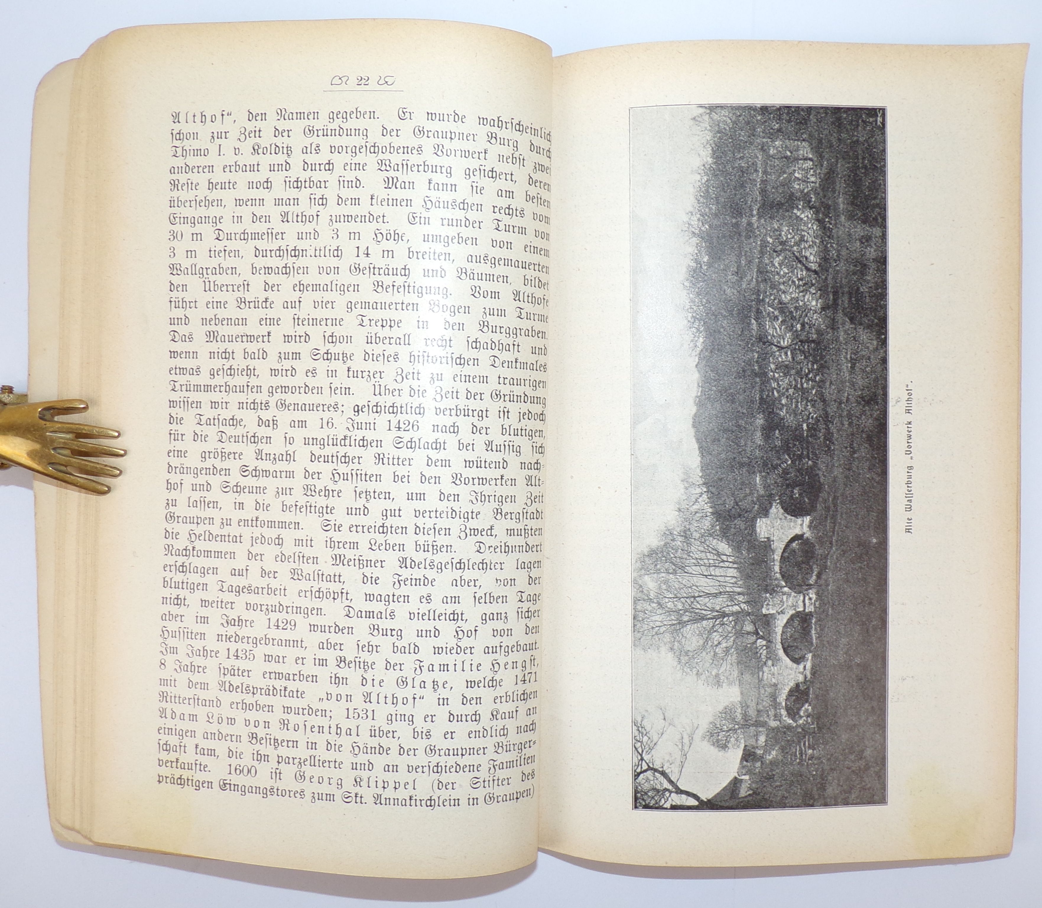 Mariaschein und Umgebung 1906 Bohosudov Böhmen Tschechien