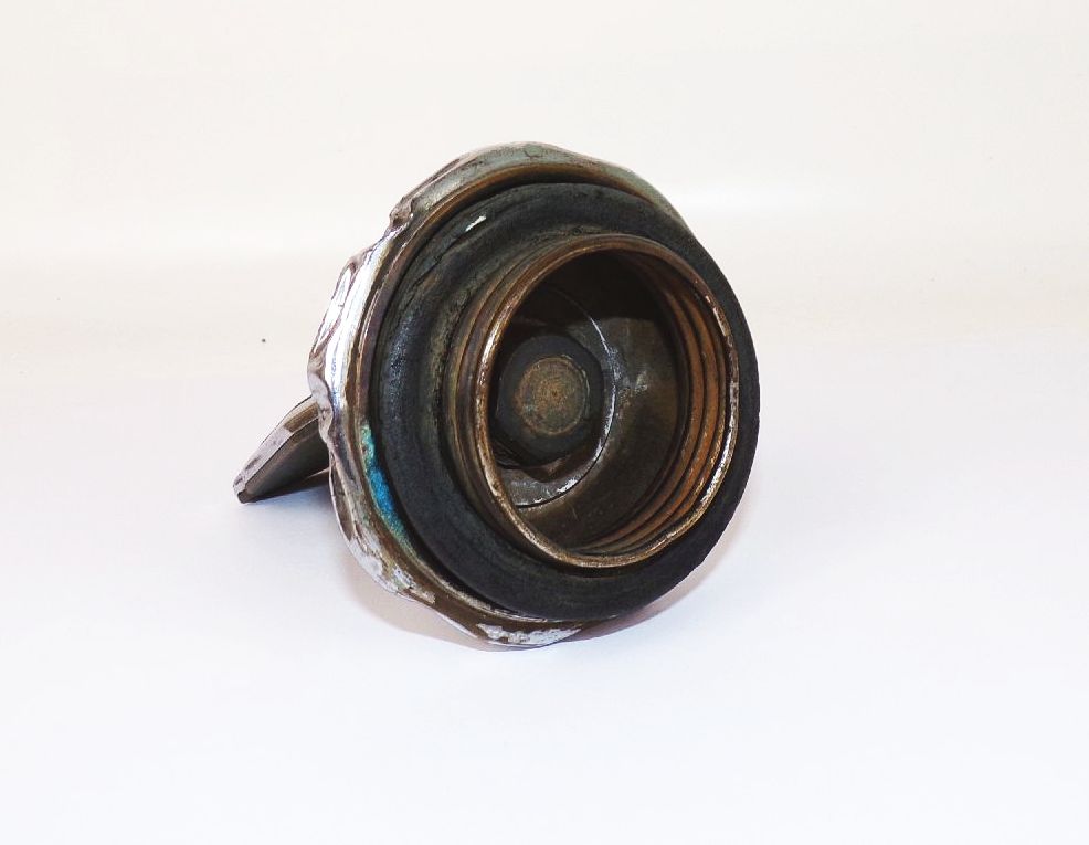 Alte DKW Kühlerfigur Emaille Emblem Vorkrieg Oldtimer