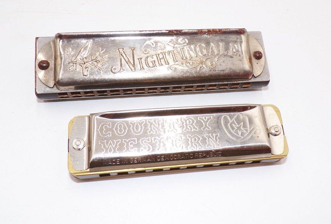 Alte Mundharmonika Hohner Vereins Harmonika Echo Nightingale Alte Mundharmonika Hohner Vereins Harmonika Echo Nightingale