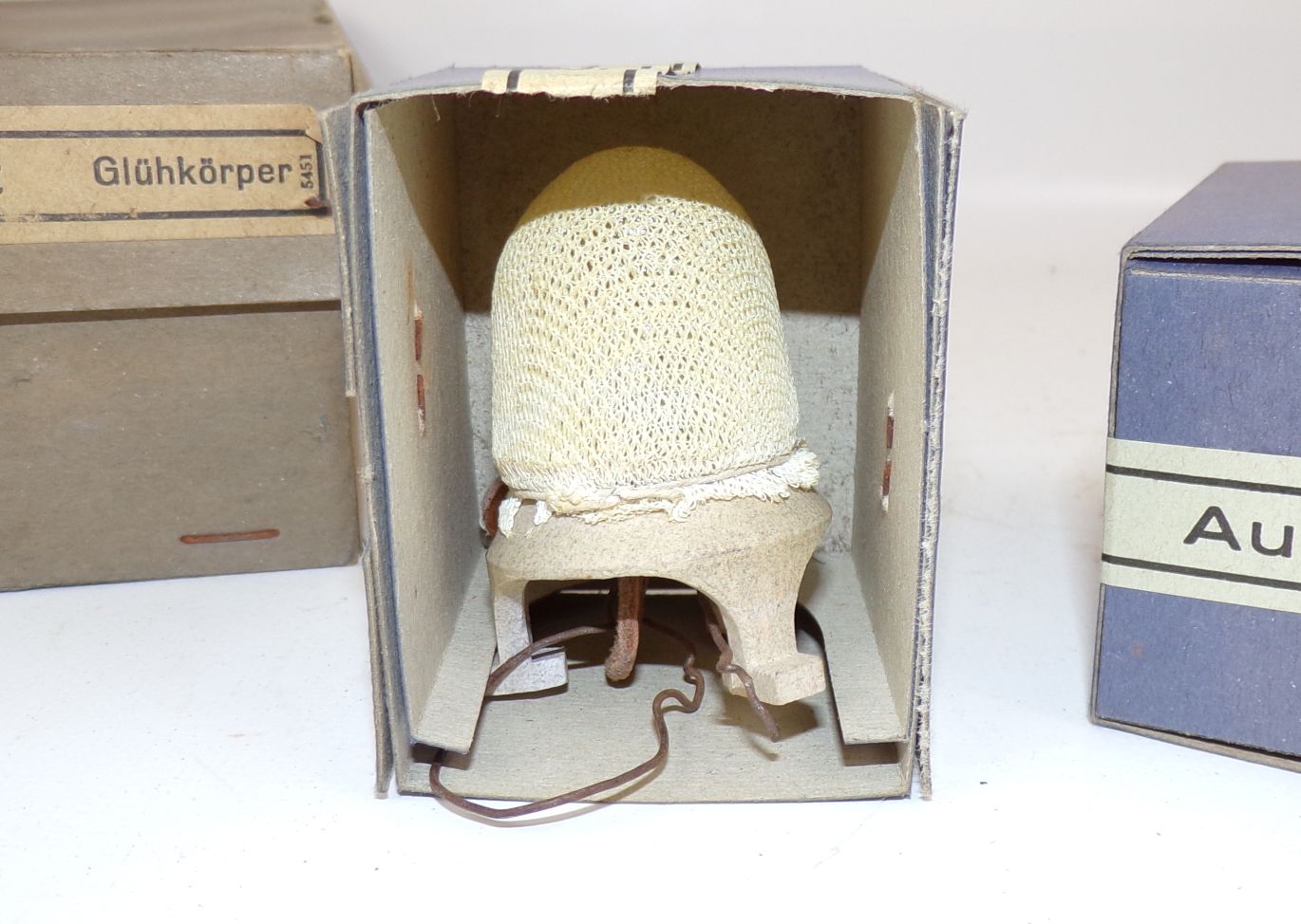Auerlicht Glühstrumpf 3 Stück in OVP für Starklichtlampen 