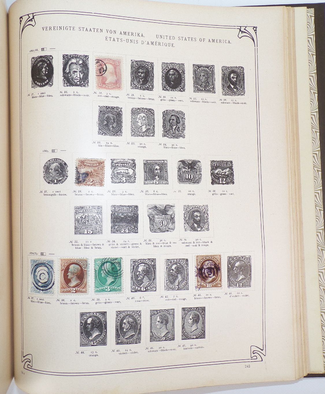 Schwaneberger Vordruck Alben Band 1 und 2 mit Briefmarken 