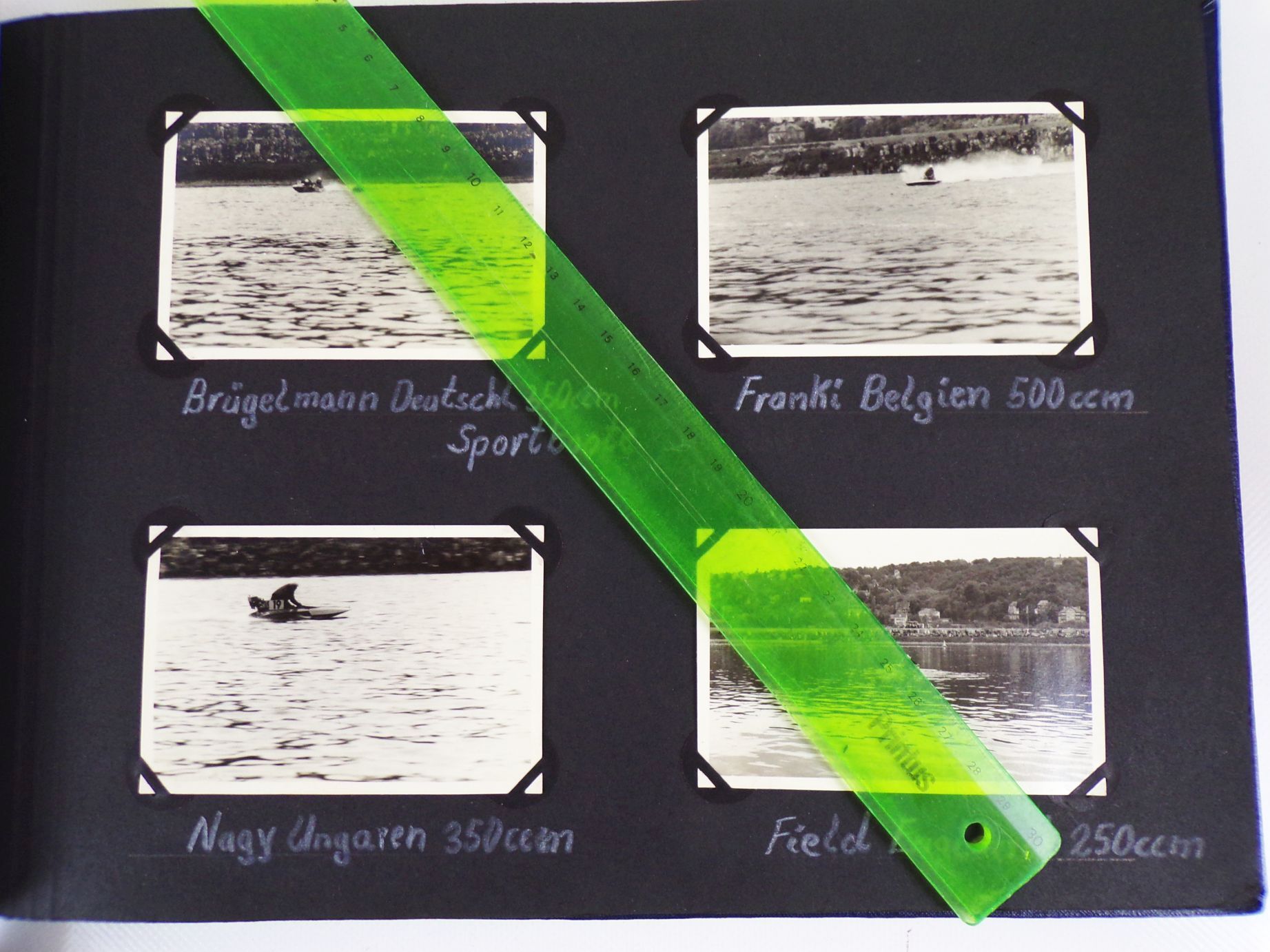 Motorsport Fotoalbum Grasbahnrennen 1957 Görlitz Meissner Sandbahnrennen