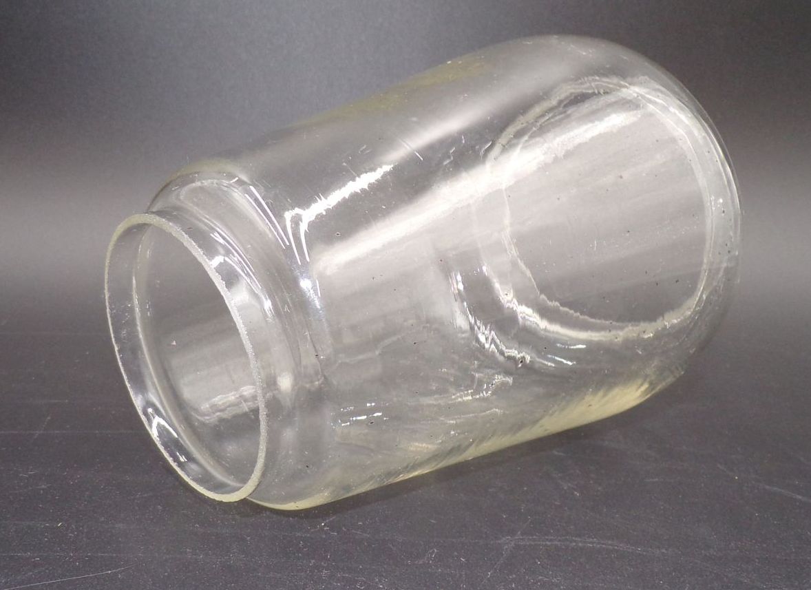 Altes Lampenglas für Petroleumlampe dickes Ersatzglas Lampenschirm Altes Lampenglas für Petroleumlampe dickes Ersatzglas Lampenschirm