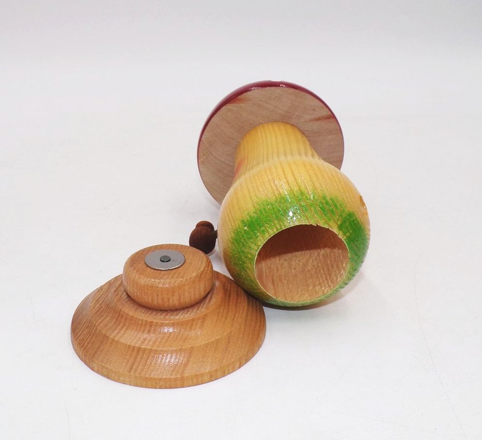 Alter Räuchermann Pilz DDR Räuchermännchen Weihnachtsschmuck Alter Räuchermann Pilz DDR Räuchermännchen Weihnachtsschmuck