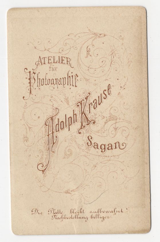 CDV Foto Ulan um 1870 Sagan Schlesien CDV Foto Ulan um 1870 Sagan Schlesien