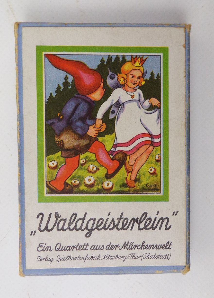 Waldgeisterlein Quartett aus der Märchenwelt Liesel Lauterborn 