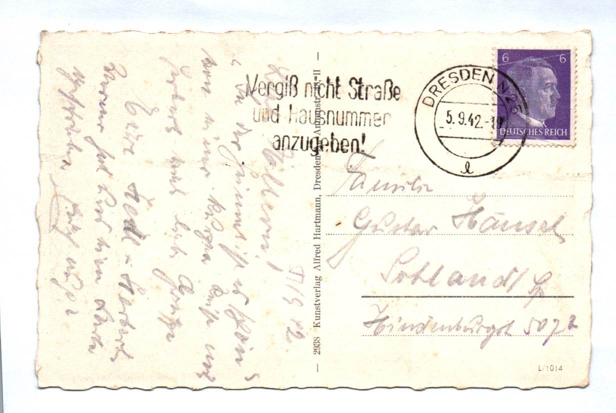 Ak Dresden Staudengarten am Königsufer 1942 Sachsen Ak Dresden Staudengarten am Königsufer 1942 Sachsen