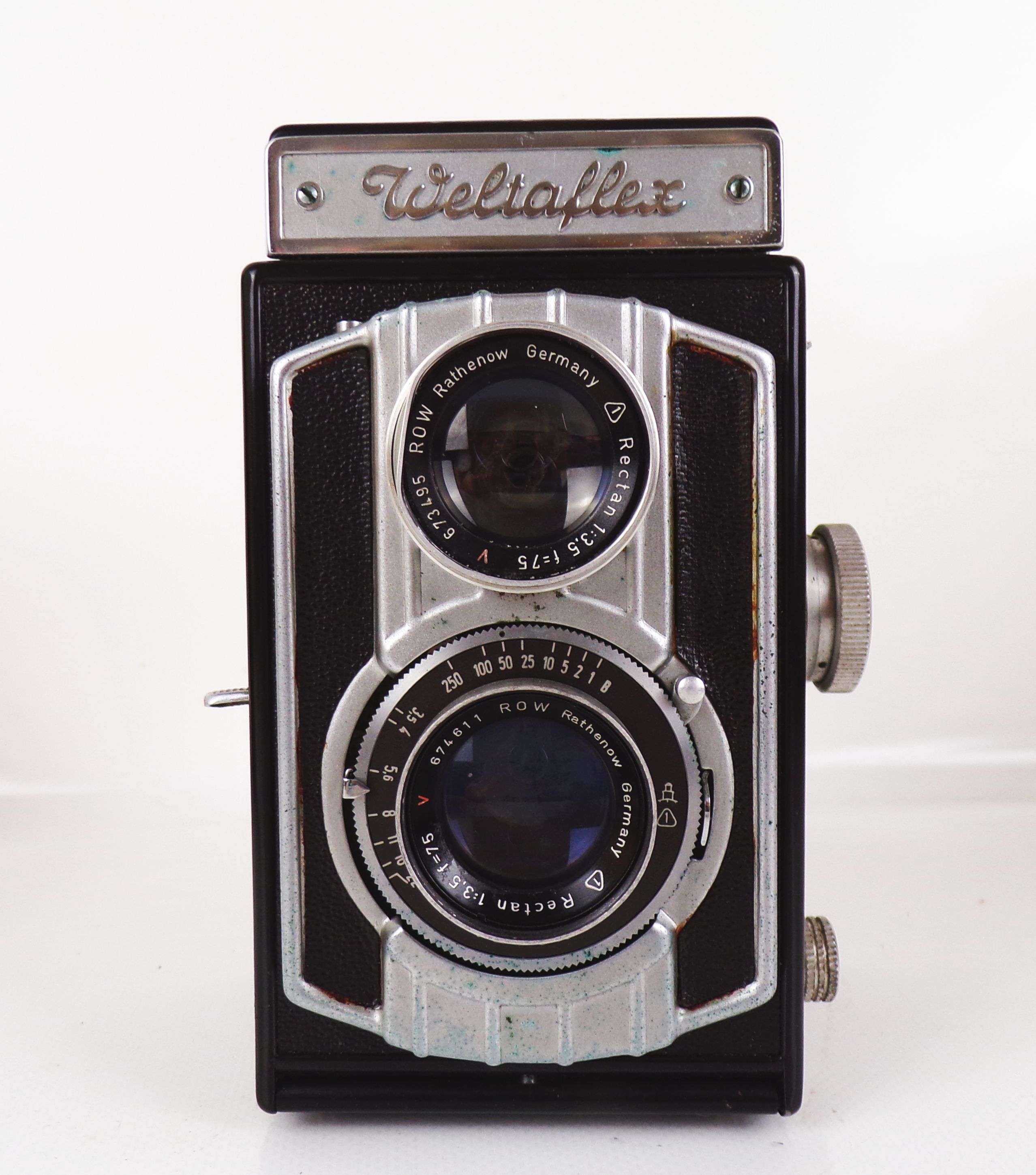 Weltaflex Kamera ROW Rathenow Vintage Spiegelreflex mit Tasche