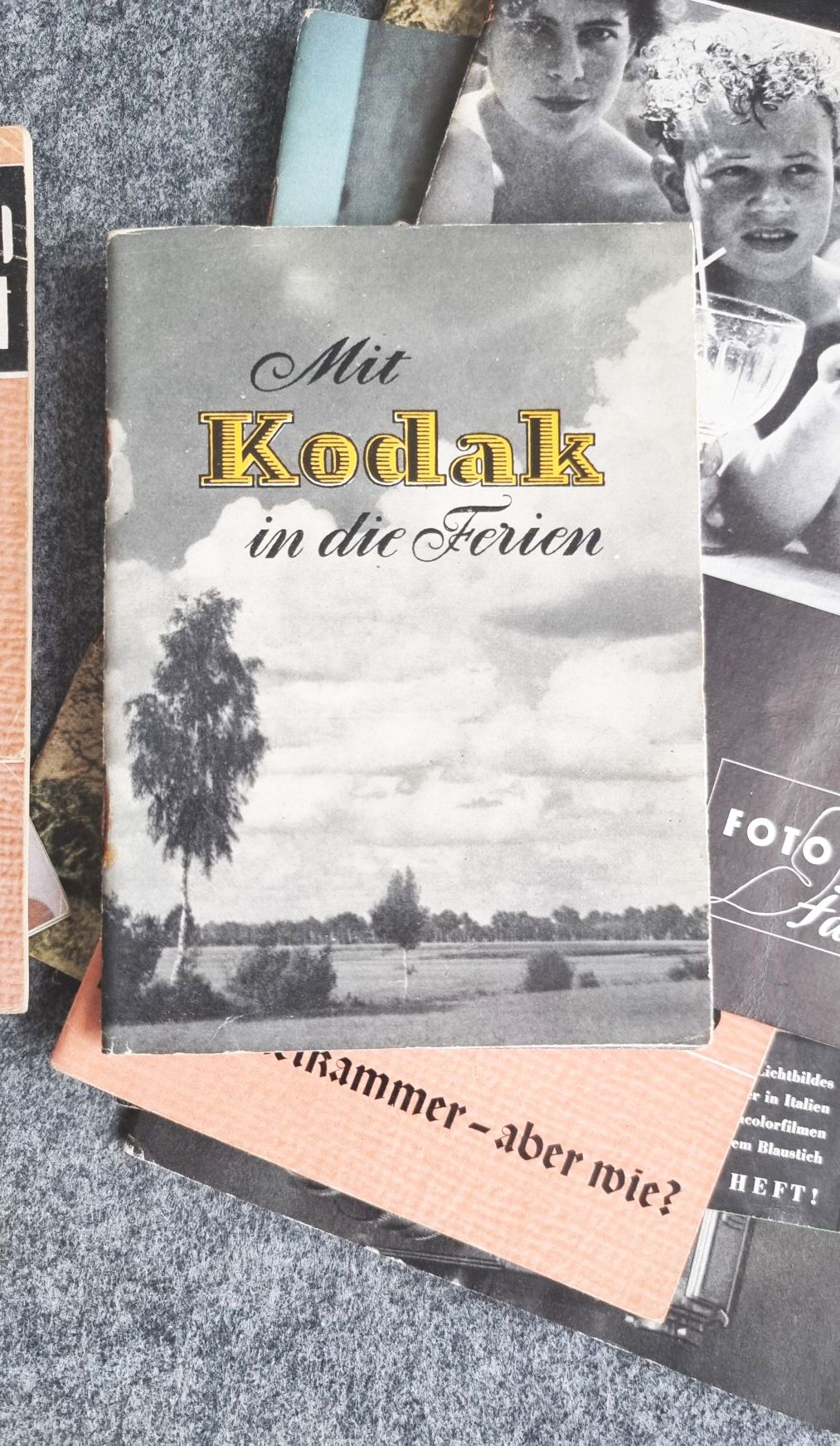 Kodak Broschüren Foto Rat 50er Jahre Hefte 12 Stück alte Fotografie Hefte AGFA Wolfen