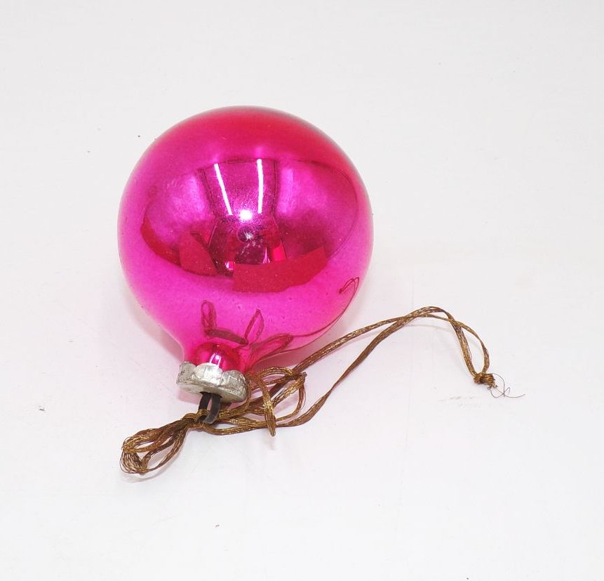Alter Baumschmuck CBS rosa Christbaumschmuck 11 Kugeln Alter Baumschmuck CBS rosa Christbaumschmuck 11 Kugeln
