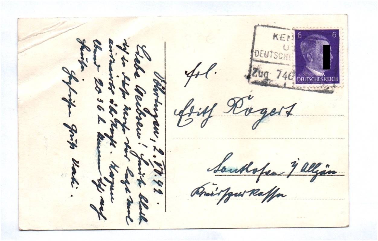 Echtfoto Ak Vöhringen Ulmerstrasse Foto Heim Eduard Spring 1942 Neu Ulm Echtfoto Ak Vöhringen Ulmerstrasse Foto Heim Eduard Spring 1942 Neu Ulm