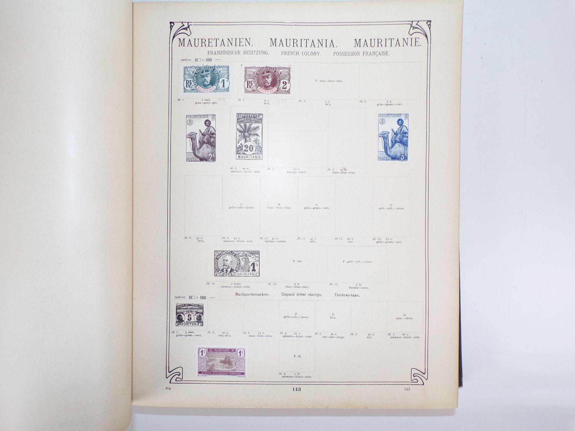 Schwaneberger Vordruck Alben Band 1 und 2 mit Briefmarken 