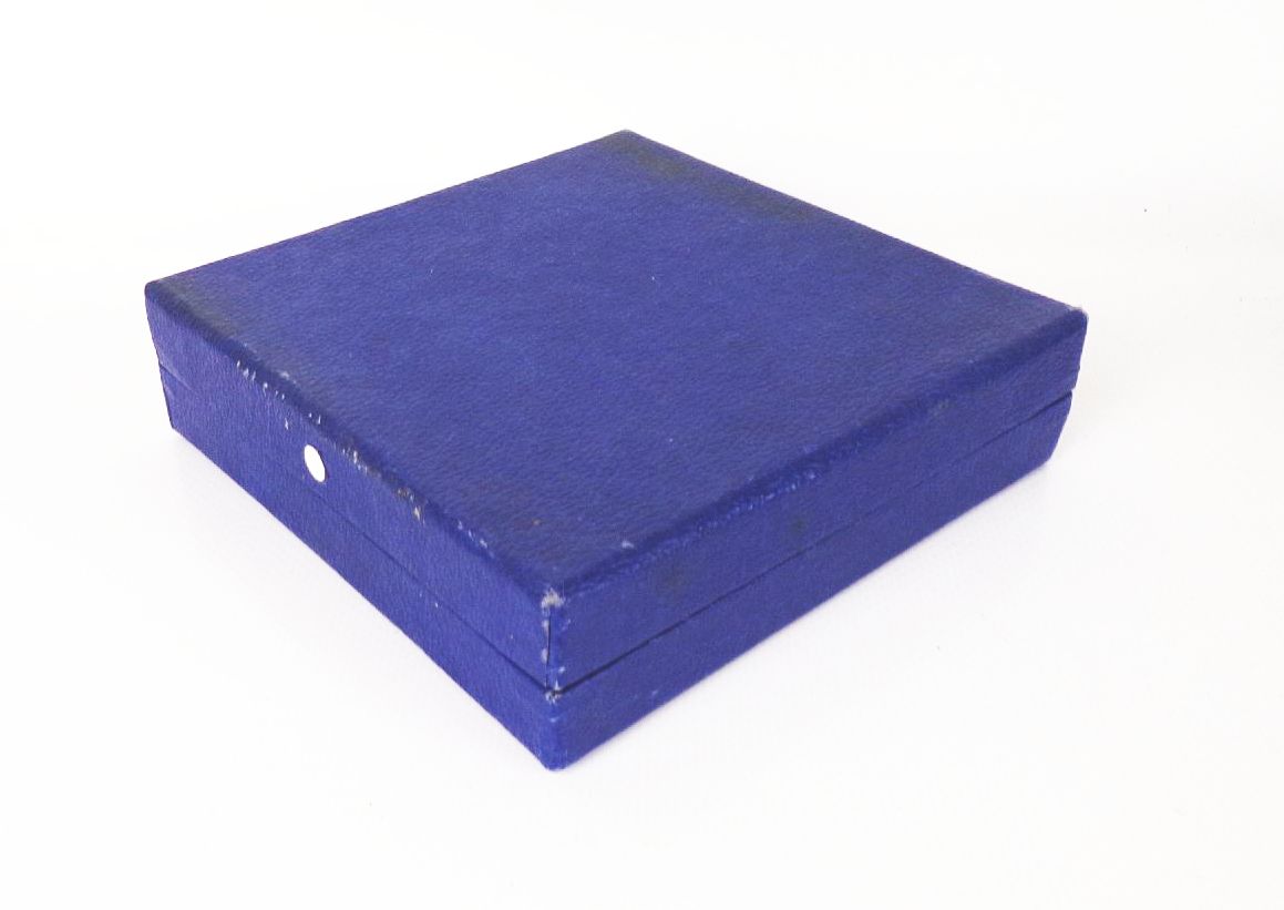 Meissen Siegel der Stadt Wismar 1473 Böttger Medaille Etui DDR 