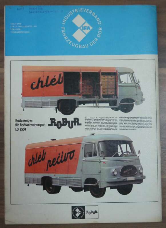 Neue Jawa Modelle DDR November 1967 KFT Heft ROBUR Spezial Kraftfahrzeuge