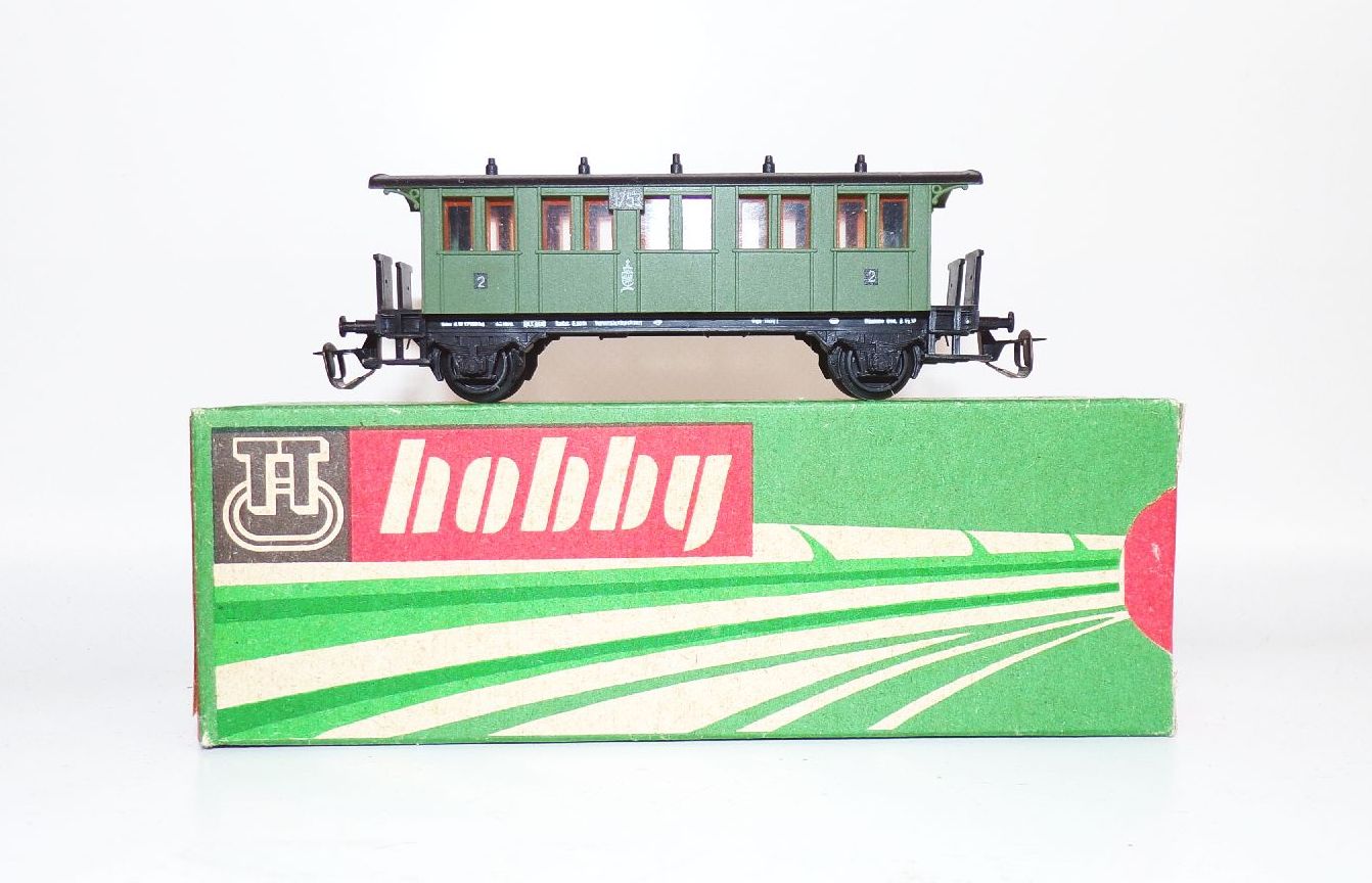 BTBB 3114 Personenwagen Braun 2 Klasse Preussisch Spur TT mit OVP