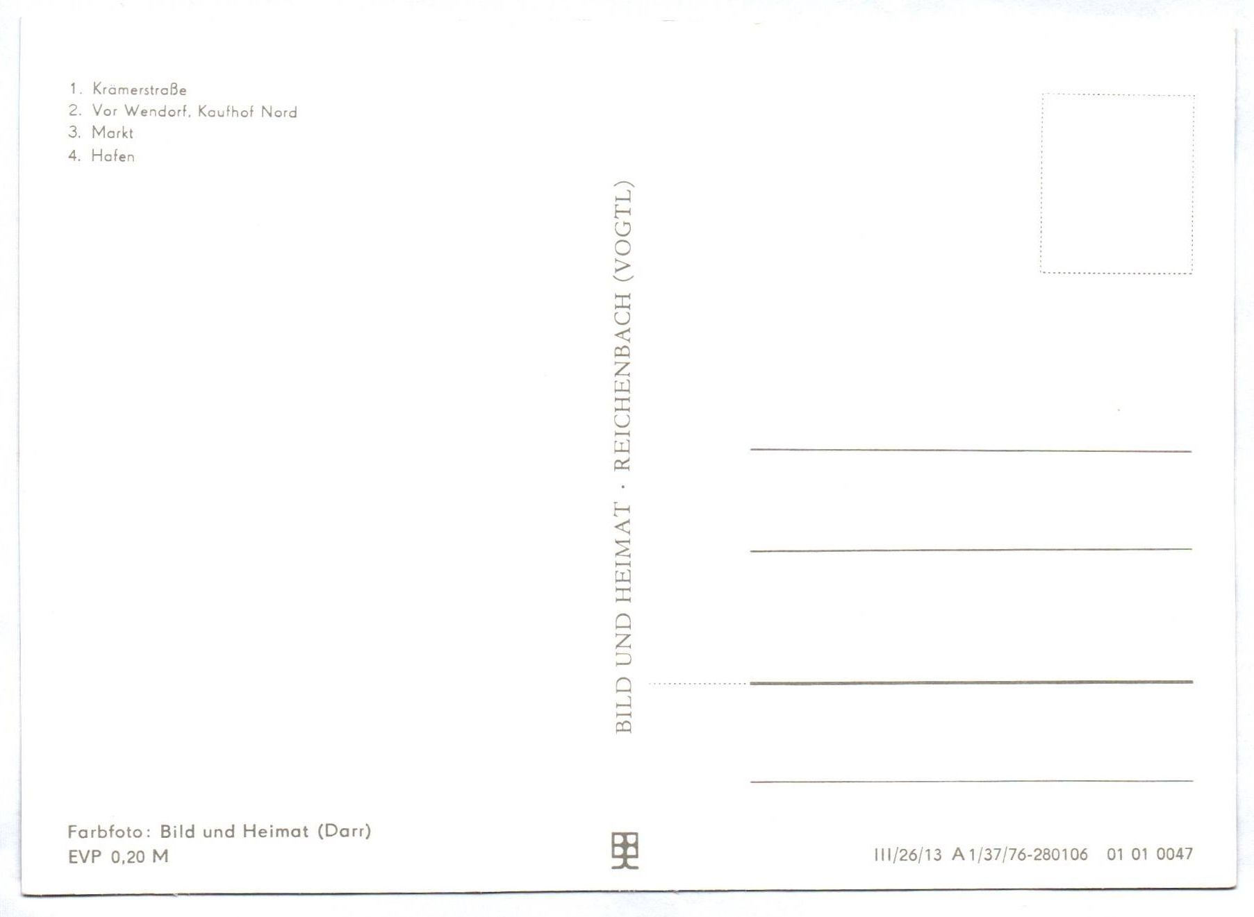 Ak Wismar Krämerstraße Vor Wendorf Kaufhof Nord Markt Hafen Mecklenburg Vorpommern Ak Wismar Krämerstraße Vor Wendorf Kaufhof Nord Markt Hafen Mecklenburg Vorpommern