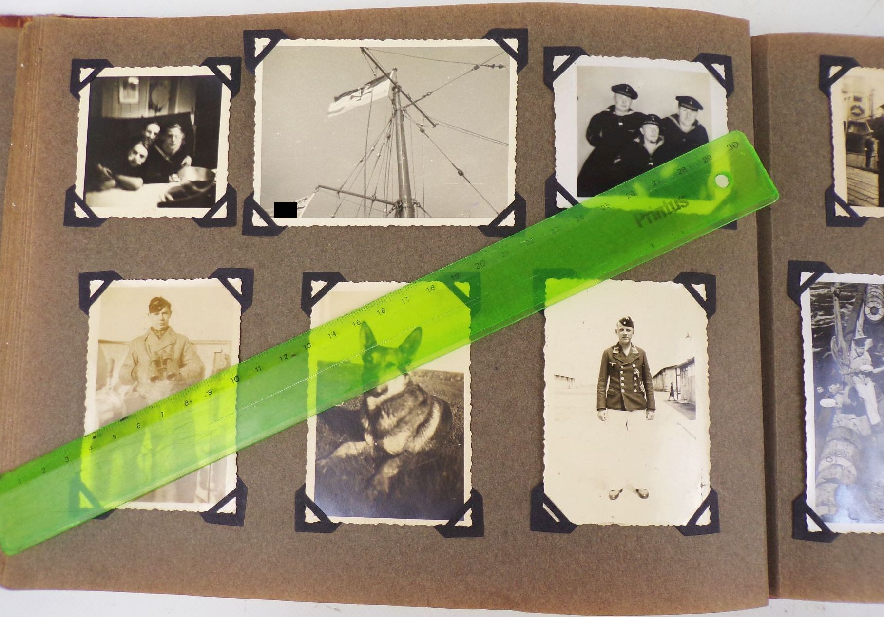 Marine Fotoalbum 2 Wk Schiffe Libau Norwegen Fjorde Matrosen WW2