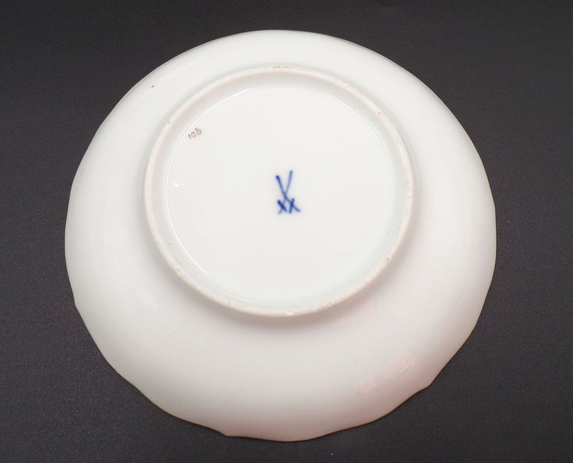 Meissen Porzellan Gedeck 3teilig Tulpe Meissen Porzellan Gedeck 3teilig Tulpe