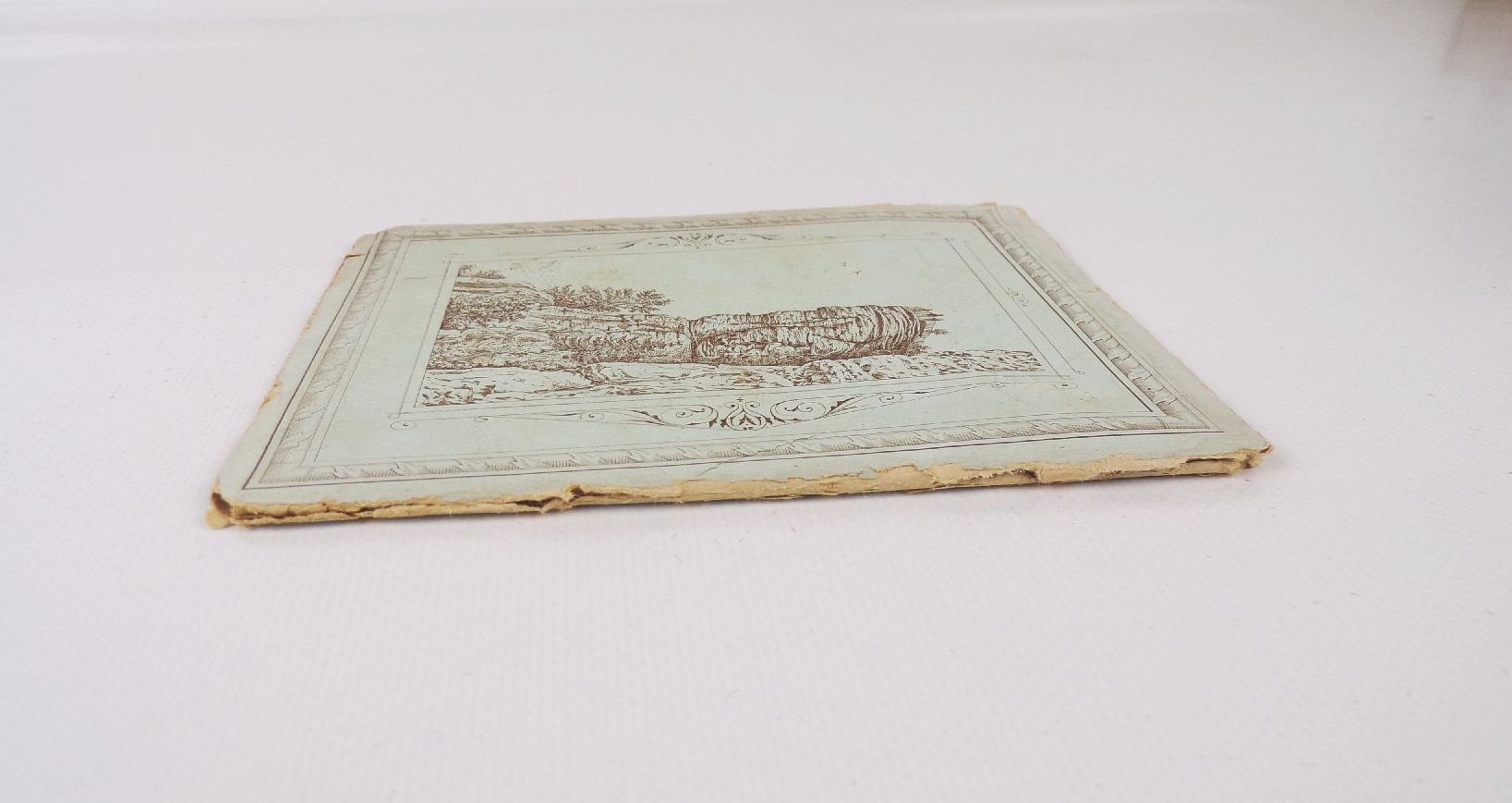 Erinnerung an die Sächsische Schweiz um 1880 Leporello 