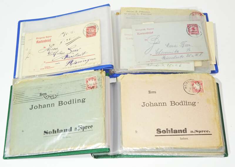 Konvolut Briefe Ganzsachen Bayern vor 1945 